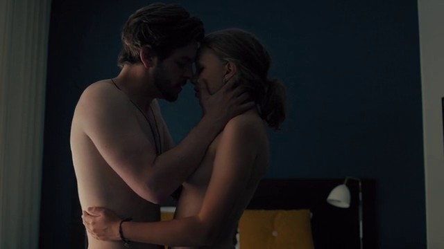 Frederikke Dahl Hansen nude scene & kissing – Copenhagen (2014)